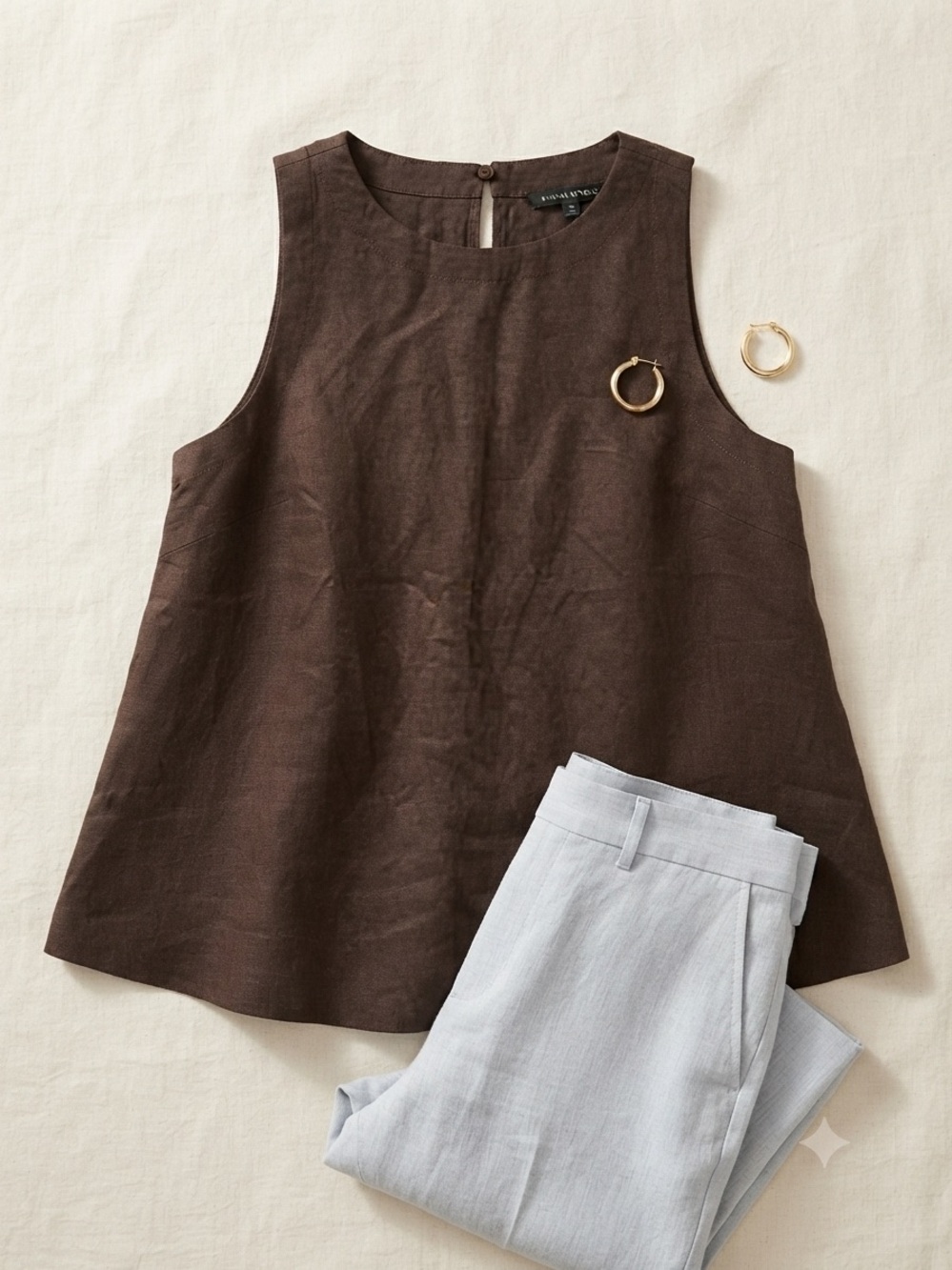 Banana Republic Dark Brown Knit Top